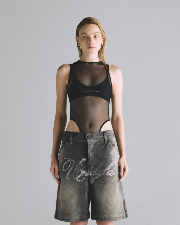 Body Black Women Undergold Studio Mesh