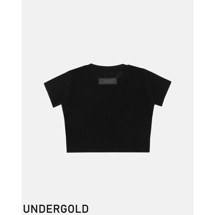 Baby Tee Undergold Basics Knit Crop Top