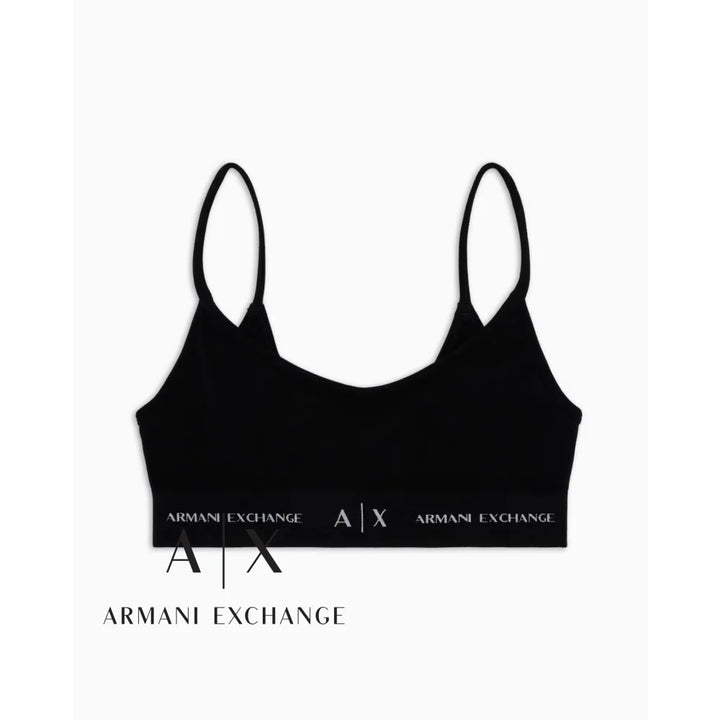 Bra Women Black Armani Exchange Ropa Interior