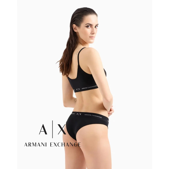 Bra Women Black Armani Exchange Ropa Interior