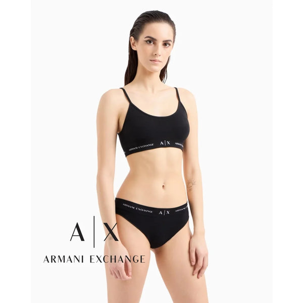 Bra Women Black Armani Exchange Ropa Interior