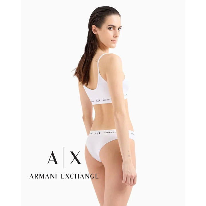 Bra Women White Armani Exchange Ropa Interior