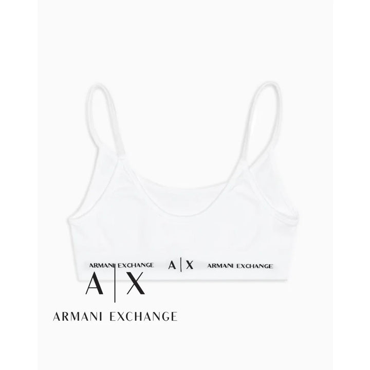Bra Women White Armani Exchange Ropa Interior
