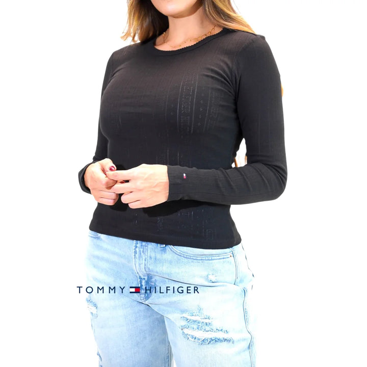Buzo Women Tommy Hilfiger Black XS Polos