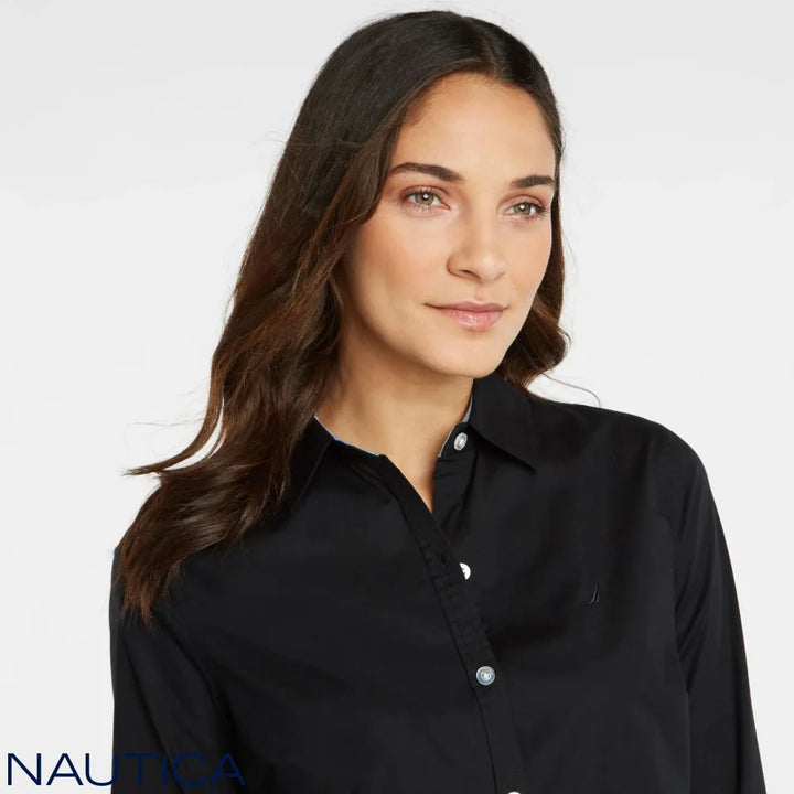 Camisa Nautica Mujer Black Camisas