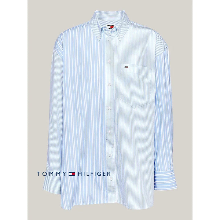 Camisa Women Tommy Hilfiger Navy Polos