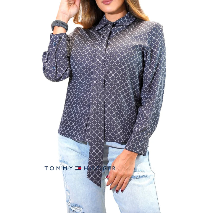 Camisa Women Tommy Hilfiger Sky Polos