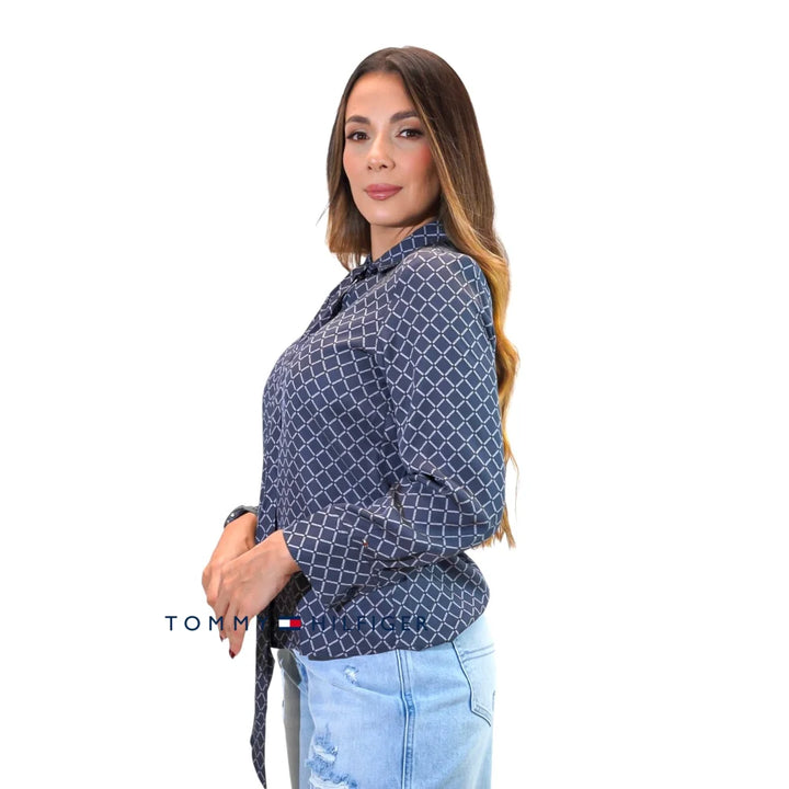 Camisa Women Tommy Hilfiger Sky Polos
