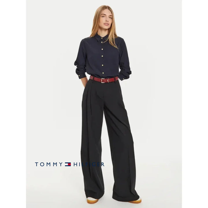 Camisa Women Tommy Hilfiger Sky Polos