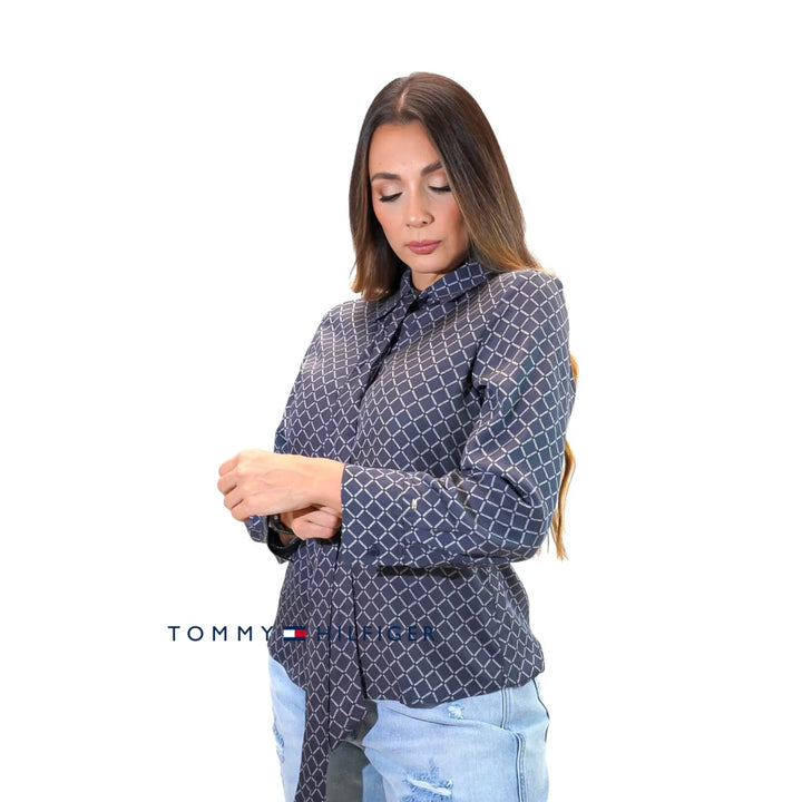 Camisa Women Tommy Hilfiger Sky Polos