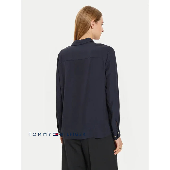 Camisa Women Tommy Hilfiger Sky Polos