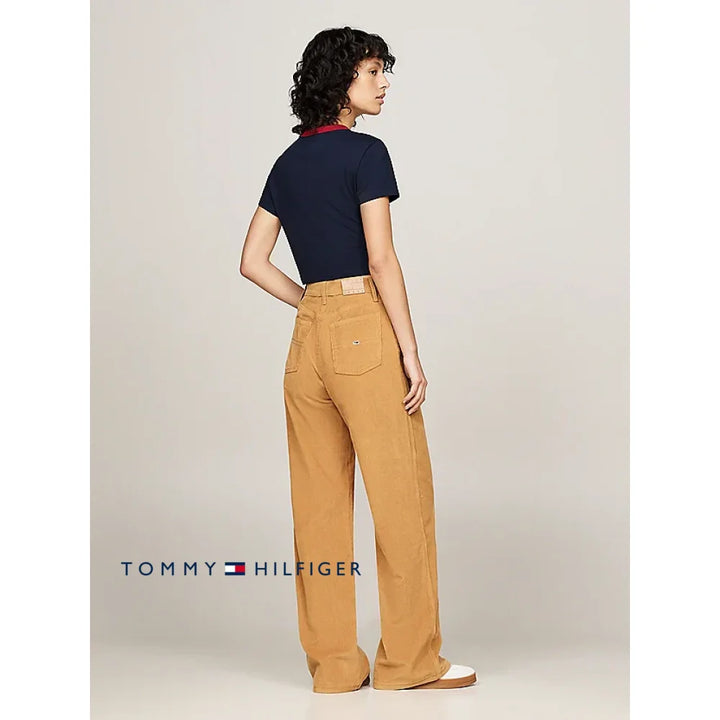 Camiseta Corta Women Tommy Hilfiger Navy XS Polos