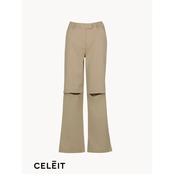 Celēit Cutout Pant Nude Top