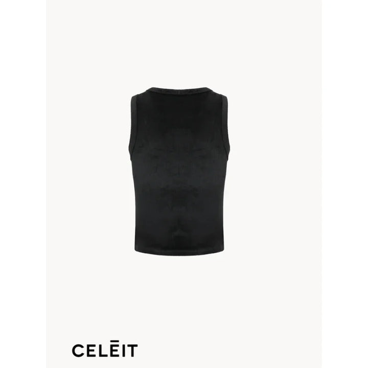 Celēit Label Tank Top Black