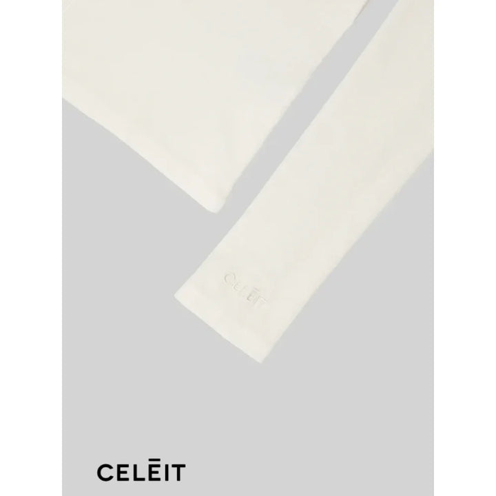 Celēit Long Sleeve Ivory Top