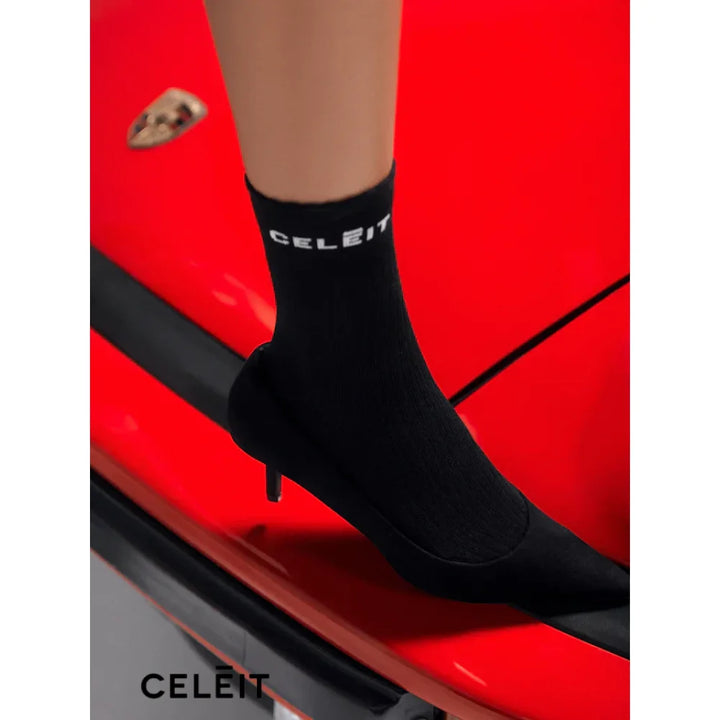 Celēit Socks Black Top