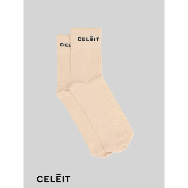 Celēit Socks Nude Top