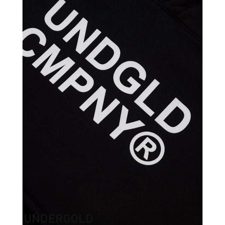 Cropped Hoodie Undergold Black Crop Top