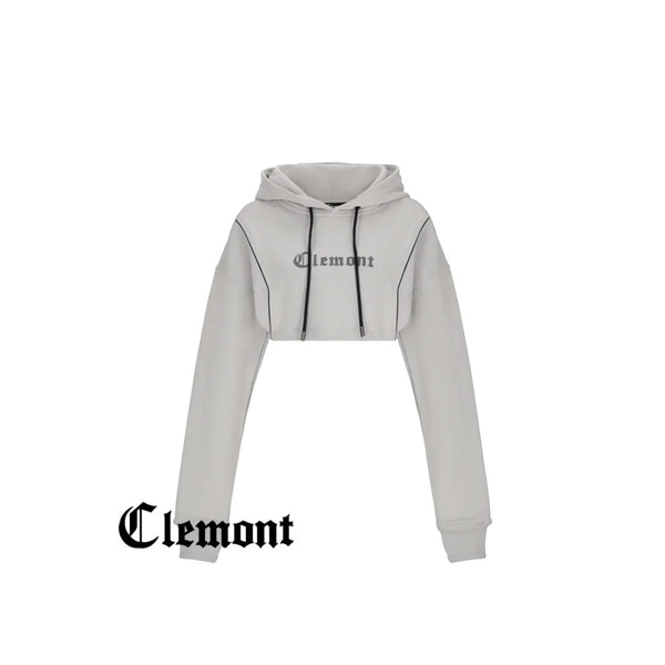 Cropped Hoodie Women Clemont Vigore Crop Top