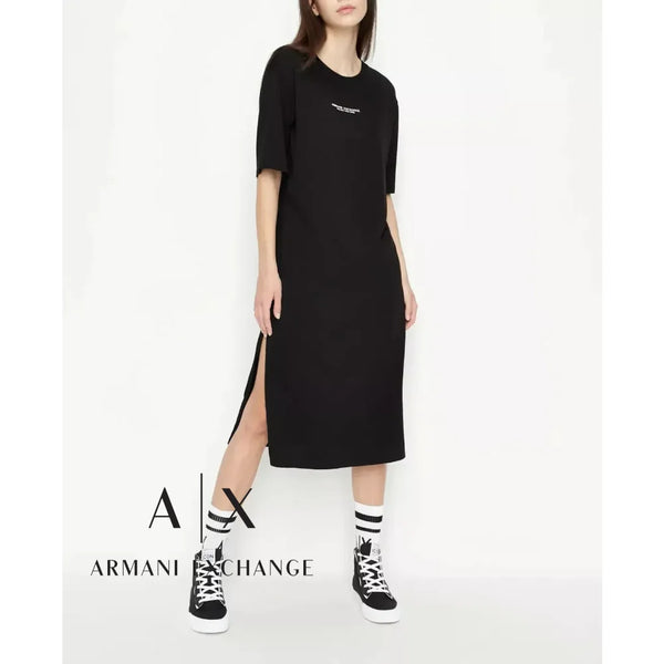 Dress Women Black Armani Exchange Vestido