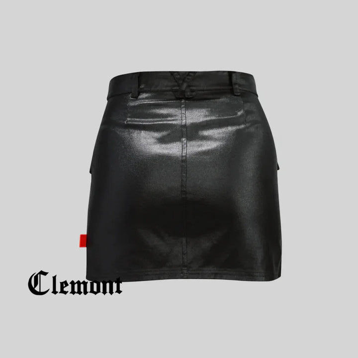 Falda Mujer Clemont Zenit Negro Camiseta