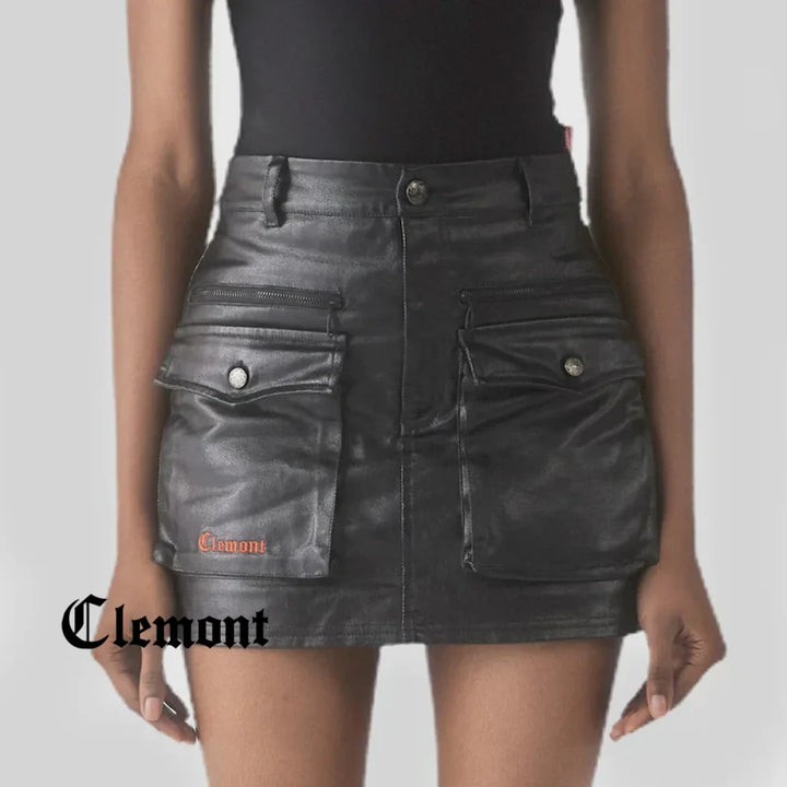 Falda Mujer Clemont Zenit Negro Camiseta