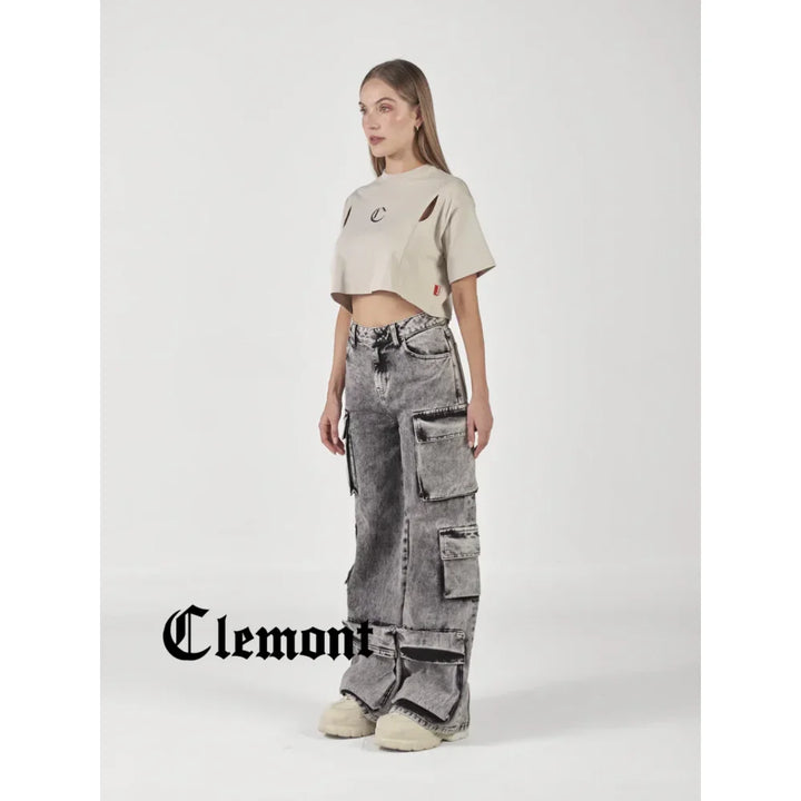 Jean Mujer Clemont Marea Gros Camiseta