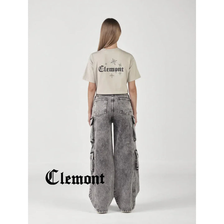 Jean Mujer Clemont Marea Gros Camiseta