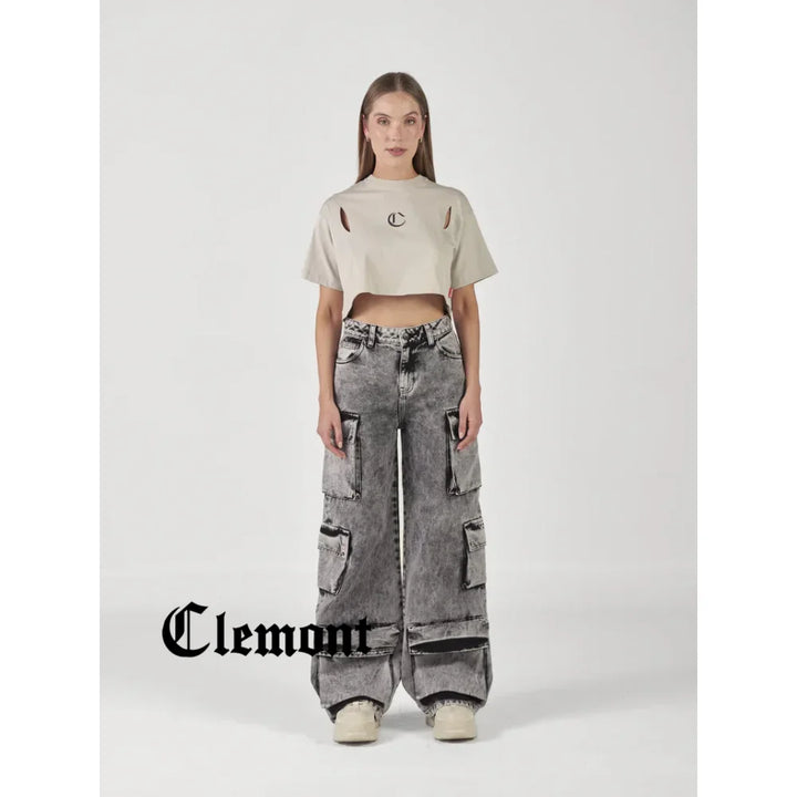 Jean Mujer Clemont Marea Gros Camiseta