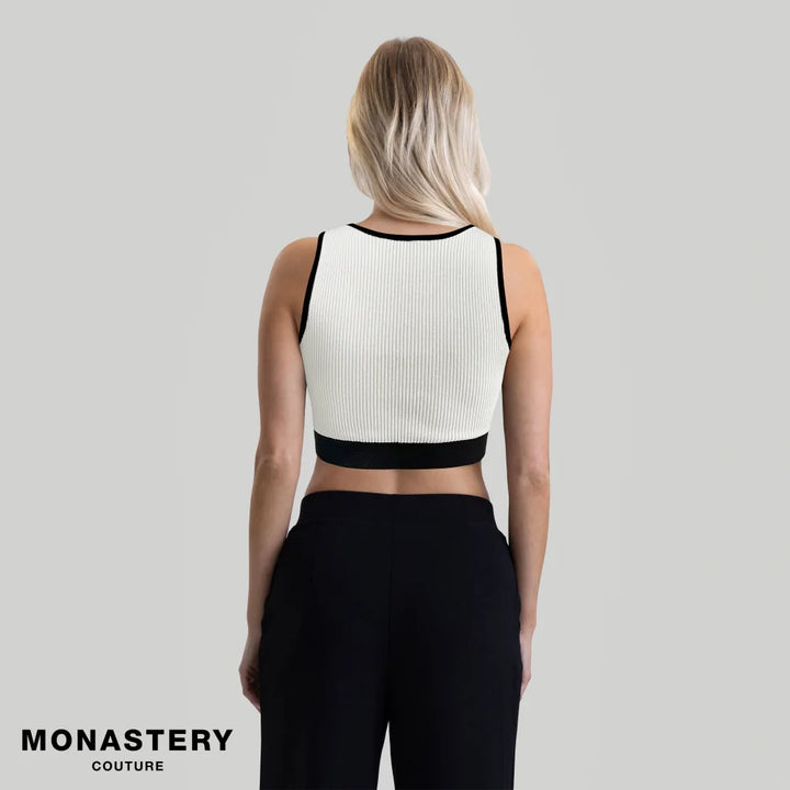 Knitted Top Monastery Onam Crop