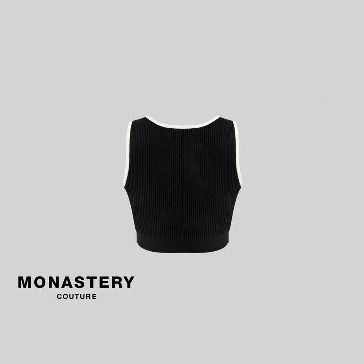 Knitted Top Monastery Onam Crop