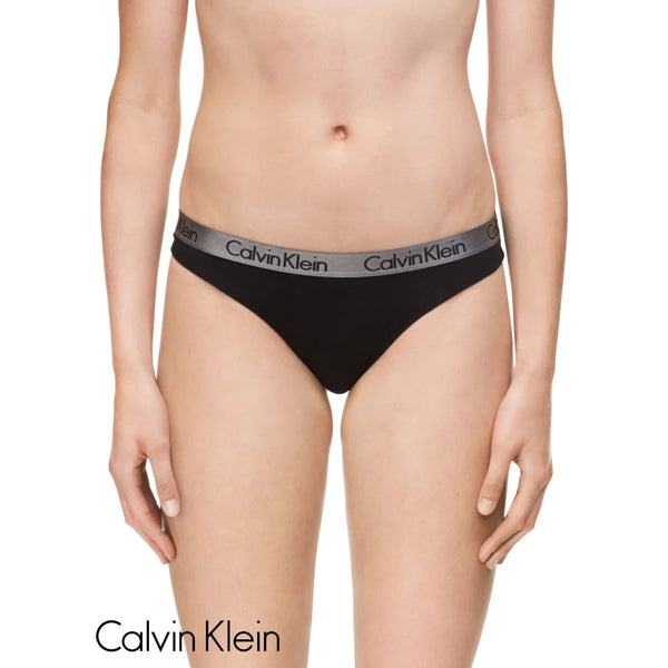 Panty Calvin Klein Women Black Ropa Interior