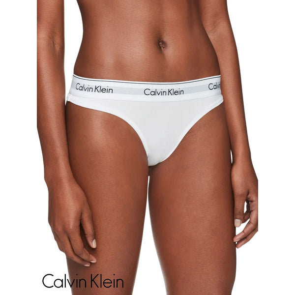 Panty Calvin Klein Women White Ropa Interior