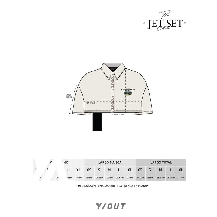 Shirt Y/OUT Champan Crop Top