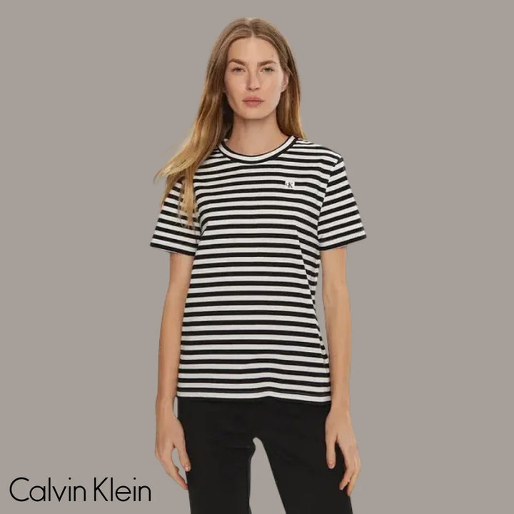 T-Shirt Calvin Klein Women Black Camiseta