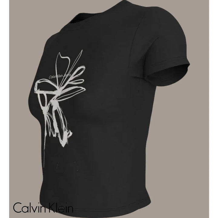 T-Shirt Calvin Klein Women Black Camiseta