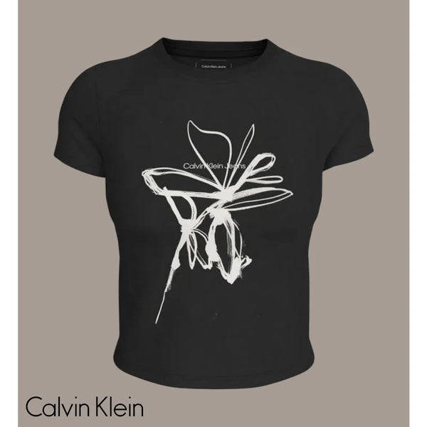 T-Shirt Calvin Klein Women Black Camiseta