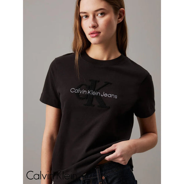 T-Shirt Calvin Klein Women Black Camiseta