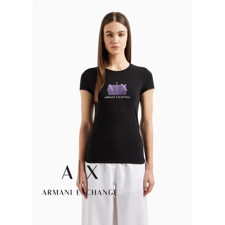 T-Shirt Women Black A|X Buzos