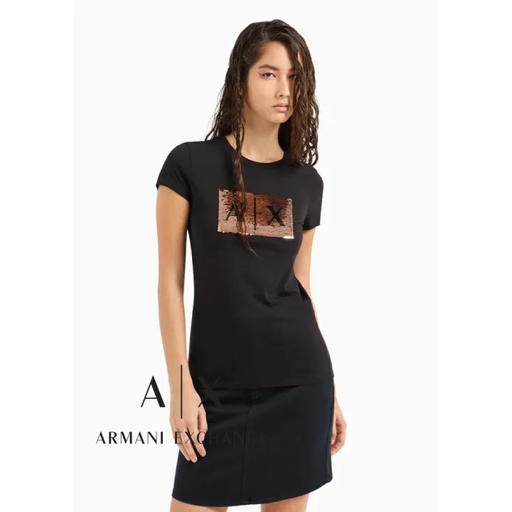 T-Shirt Women Black A|X Buzos