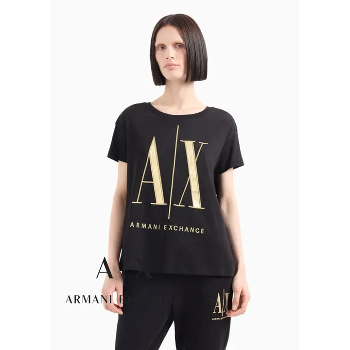 T-Shirt Women Black A|X Buzos
