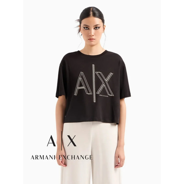 T-Shirt Women Black A|X Buzos