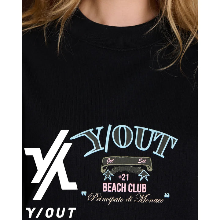 T-Shirt Y/OUT Principato Crop Top