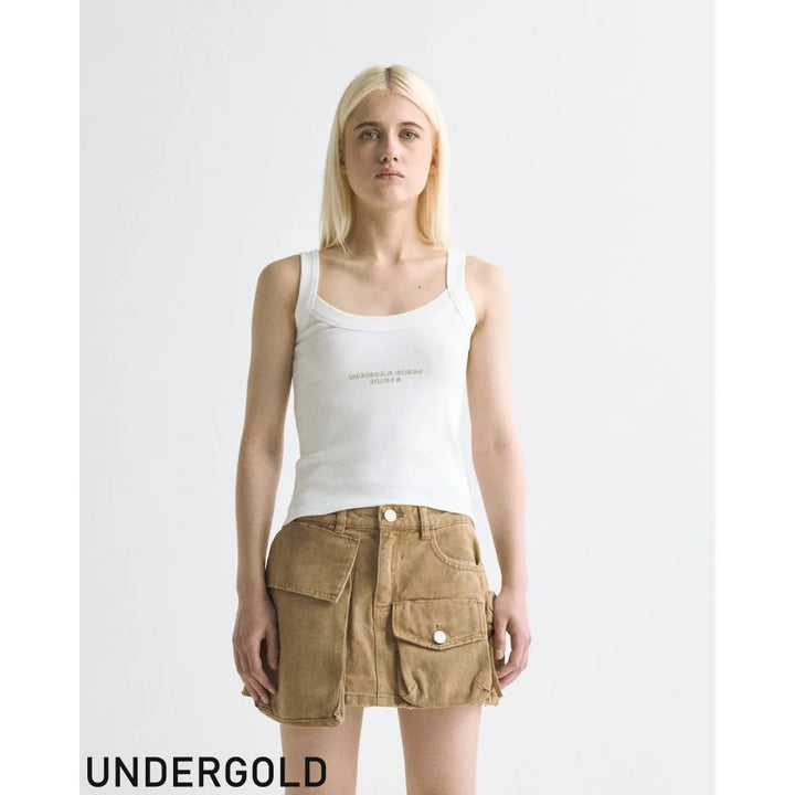 Tank Undergold Basics Crop Top