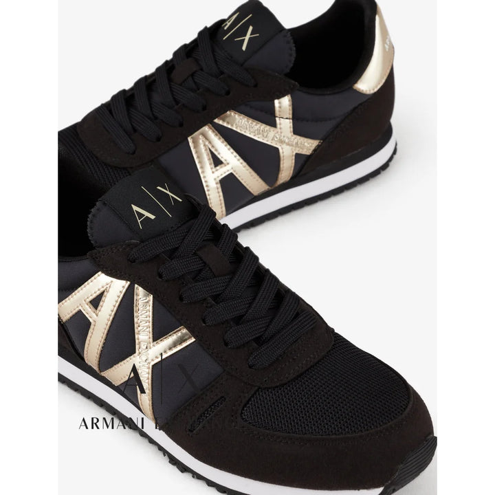 Tenis Women Black Armani Exchange Calzado