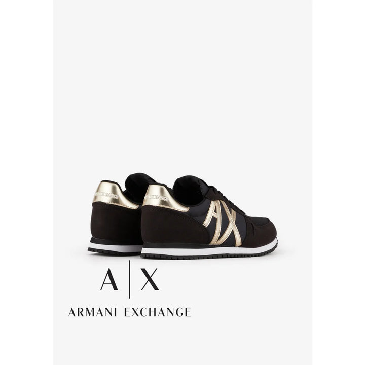 Tenis Women Black Armani Exchange Calzado