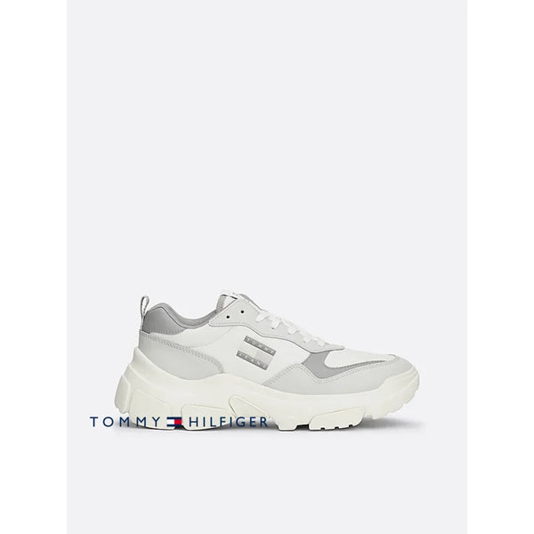 Tenis Women Tommy Hilfiger Grey Polos