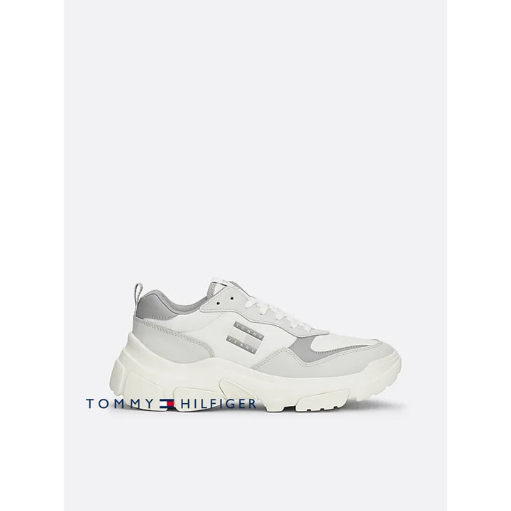 Tenis Women Tommy Hilfiger Grey Polos