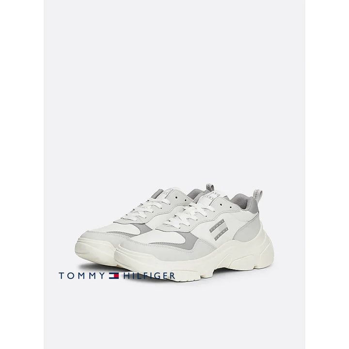 Tenis Women Tommy Hilfiger Grey Polos