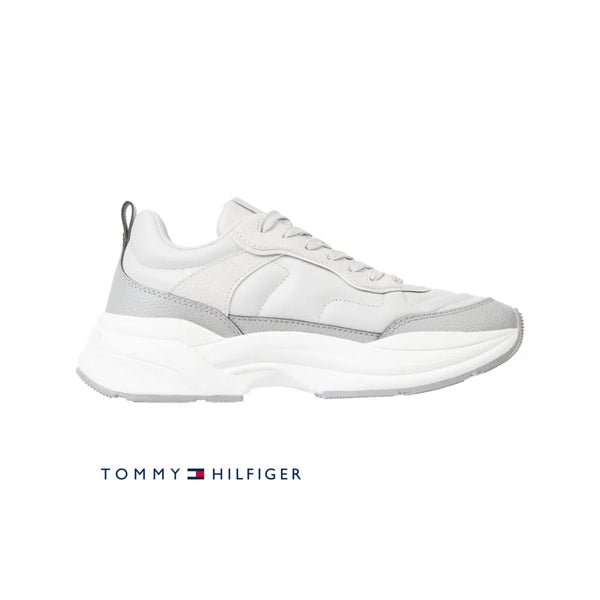 Tenis Women Tommy Hilfiger Grey Polos